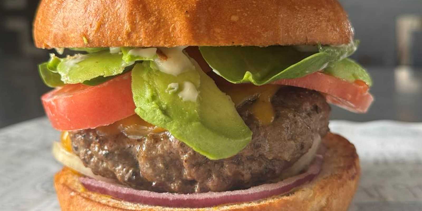Burger Barn hamburger